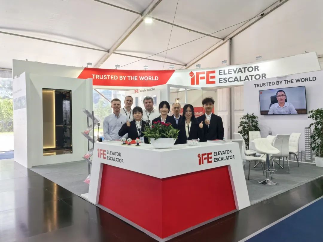 载誉而归！304am永利集团电梯（IFE）闪灼2025俄罗斯莫斯科国际电梯展